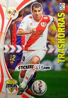 Sticker Trashorras - Liga BBVA 2015-2016. Megacracks n. 391 - Panini