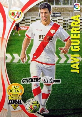 Sticker Javi Guerra - Liga BBVA 2015-2016. Megacracks - Panini