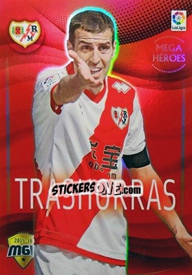 Cromo Trashorras - Liga BBVA 2015-2016. Megacracks - Panini