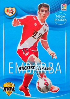 Figurina Embarba - Liga BBVA 2015-2016. Megacracks - Panini