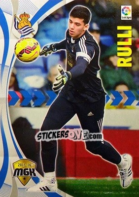 Cromo Rulli - Liga BBVA 2015-2016. Megacracks n. 408 - Panini