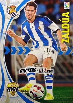 Sticker Zaldúa - Liga BBVA 2015-2016. Megacracks - Panini