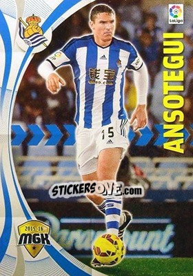 Sticker Ansotegui - Liga BBVA 2015-2016. Megacracks - Panini