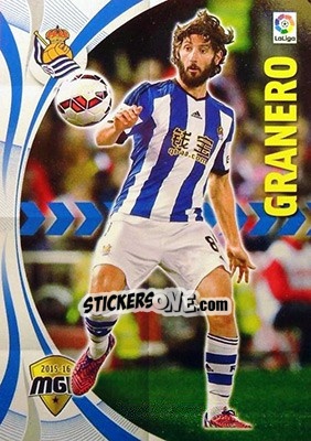 Sticker Granero - Liga BBVA 2015-2016. Megacracks n. 419 - Panini