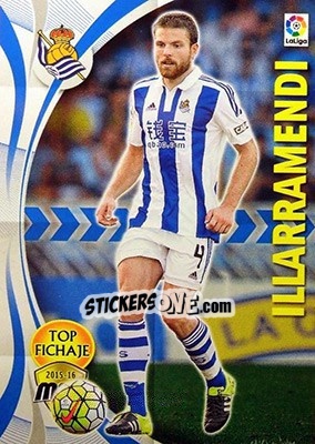 Sticker Illarramendi - Liga BBVA 2015-2016. Megacracks - Panini