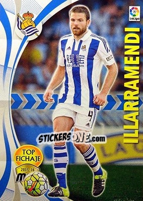 Sticker Illarramendi - Liga BBVA 2015-2016. Megacracks n. 429 - Panini