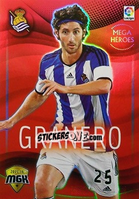 Sticker Granero - Liga BBVA 2015-2016. Megacracks - Panini