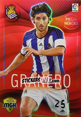Sticker Granero - Liga BBVA 2015-2016. Megacracks n. 430 - Panini