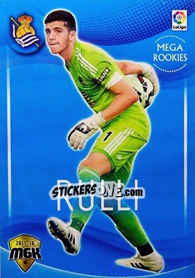 Figurina Rulli - Liga BBVA 2015-2016. Megacracks - Panini