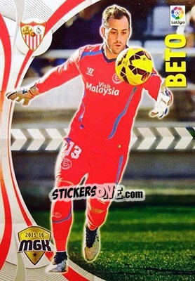Sticker Beto - Liga BBVA 2015-2016. Megacracks - Panini