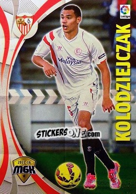 Sticker Kolodziejczak - Liga BBVA 2015-2016. Megacracks - Panini