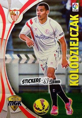 Sticker Kolodziejczak - Liga BBVA 2015-2016. Megacracks n. 441 - Panini