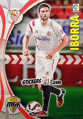 Sticker Iborra - Liga BBVA 2015-2016. Megacracks - Panini
