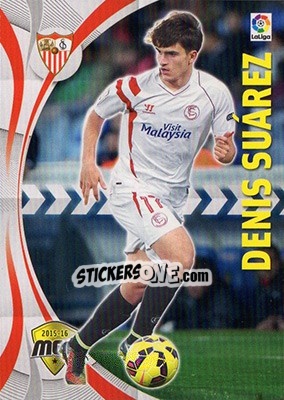 Sticker Denis Suárez - Liga BBVA 2015-2016. Megacracks n. 448 - Panini