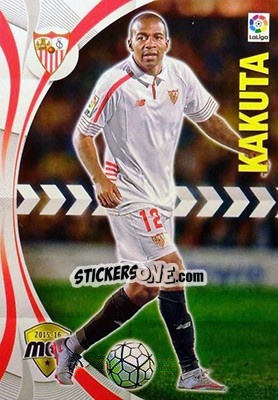Sticker Kakuta - Liga BBVA 2015-2016. Megacracks n. 450 - Panini