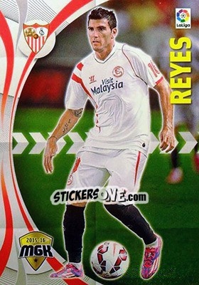 Sticker Reyes - Liga BBVA 2015-2016. Megacracks n. 451 - Panini