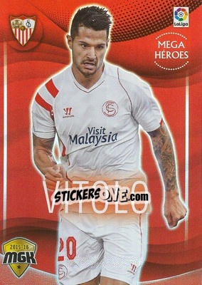 Sticker Vitolo - Liga BBVA 2015-2016. Megacracks n. 458 - Panini