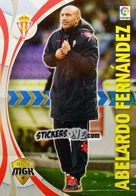 Sticker Abelardo Fernández - Liga BBVA 2015-2016. Megacracks - Panini