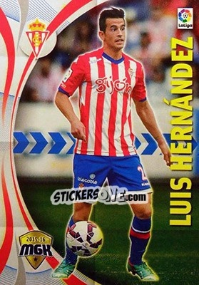 Sticker Luis Hernández - Liga BBVA 2015-2016. Megacracks n. 465 - Panini