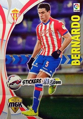 Sticker Bernardo - Liga BBVA 2015-2016. Megacracks - Panini