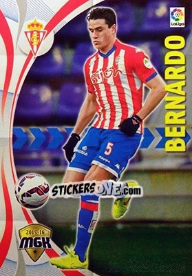 Sticker Bernardo - Liga BBVA 2015-2016. Megacracks n. 466 - Panini