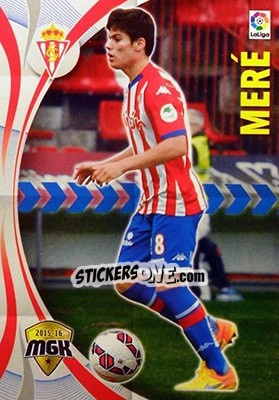 Cromo Meré - Liga BBVA 2015-2016. Megacracks - Panini