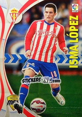 Sticker Isma López - Liga BBVA 2015-2016. Megacracks - Panini