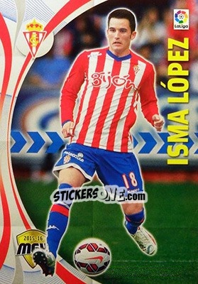Sticker Isma López - Liga BBVA 2015-2016. Megacracks n. 469 - Panini
