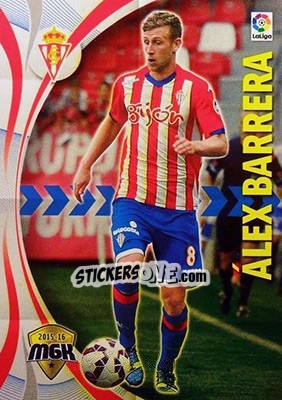 Sticker Álex Barrera - Liga BBVA 2015-2016. Megacracks n. 474 - Panini