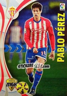 Figurina Pablo Pérez - Liga BBVA 2015-2016. Megacracks - Panini