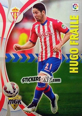Sticker Hugo Fraile - Liga BBVA 2015-2016. Megacracks n. 477 - Panini