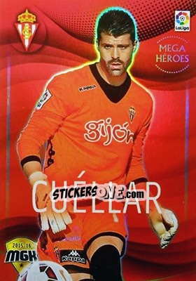 Sticker Cuéllar - Liga BBVA 2015-2016. Megacracks n. 484 - Panini