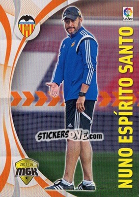 Sticker Nuno Espírito Santo - Liga BBVA 2015-2016. Megacracks n. 488 - Panini