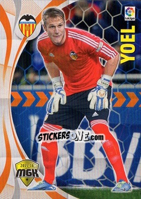 Sticker Yoel - Liga BBVA 2015-2016. Megacracks n. 490 - Panini