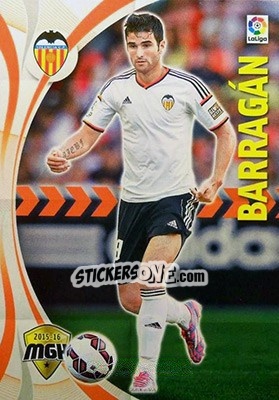Sticker Barragán - Liga BBVA 2015-2016. Megacracks n. 491 - Panini