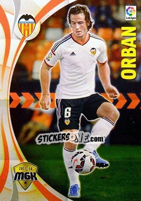 Sticker Orban - Liga BBVA 2015-2016. Megacracks - Panini