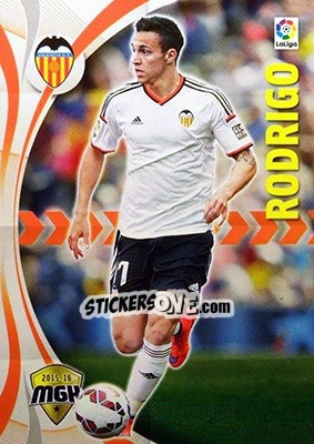 Sticker Rodrigo Moreno - Liga BBVA 2015-2016. Megacracks - Panini