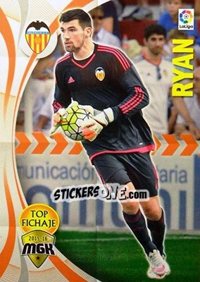 Sticker Mathew Ryan - Liga BBVA 2015-2016. Megacracks - Panini