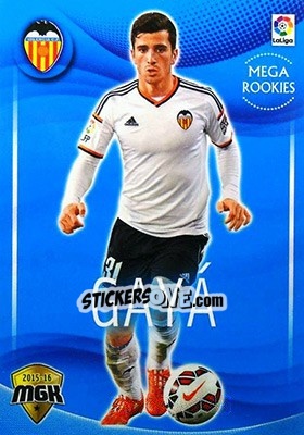 Cromo Gayá - Liga BBVA 2015-2016. Megacracks - Panini