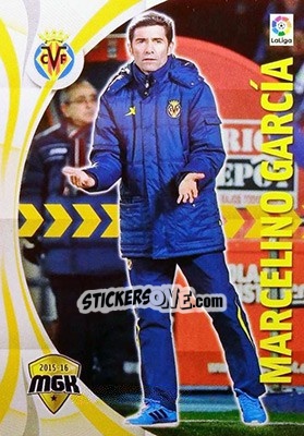 Sticker Marcelino García - Liga BBVA 2015-2016. Megacracks n. 515 - Panini