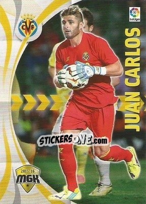 Cromo Juan Carlos - Liga BBVA 2015-2016. Megacracks - Panini