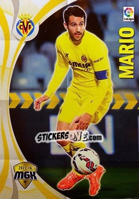 Sticker Mario - Liga BBVA 2015-2016. Megacracks n. 518 - Panini