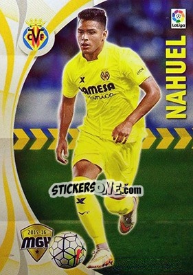 Figurina Nahuel - Liga BBVA 2015-2016. Megacracks n. 531 - Panini