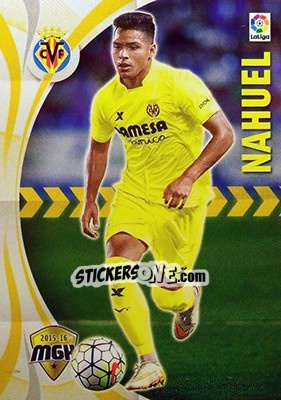 Cromo Nahuel - Liga BBVA 2015-2016. Megacracks - Panini