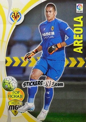 Sticker Areola - Liga BBVA 2015-2016. Megacracks - Panini
