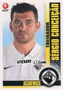 Figurina Sérgio Conceição (Treinador) - Futebol 2013-2014 - Panini