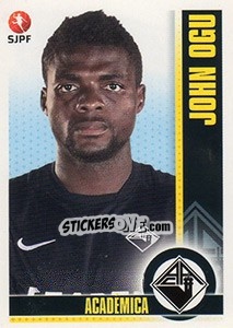 Figurina John Ogu - Futebol 2013-2014 n. 13 - Panini
