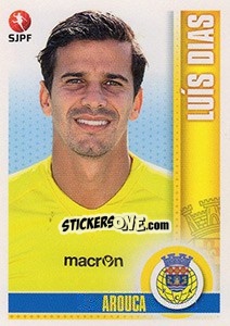 Sticker Luís Dias - Futebol 2013-2014 n. 27 - Panini