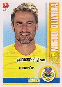 Cromo Miguel Oliveira - Futebol 2013-2014 - Panini