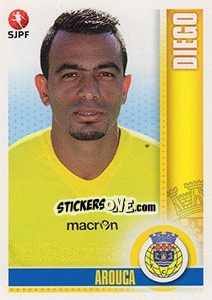 Sticker Diego - Futebol 2013-2014 n. 31 - Panini